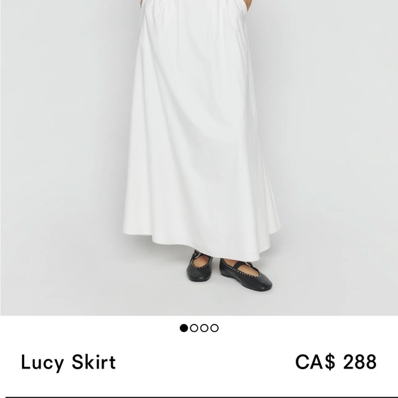 NEW Reformation Lucy Skirt - Picture 3 of 8